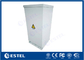 24U Power Outdoor Telecom Cabinet IP55 Steel Galvanized Walls 1.2mm